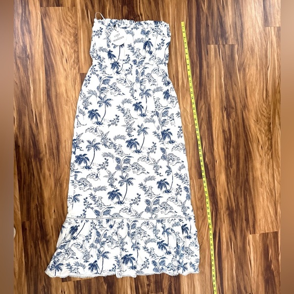 Lost + Wander Blue and White Maxi Dress - Picture 6 of 6